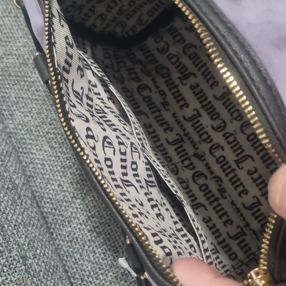 JUICY COUTURE Heritage Satchel in Dusty Violet/Chocolate - Picture 15 of 16